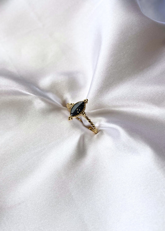 Anel Atenas Mini Preto