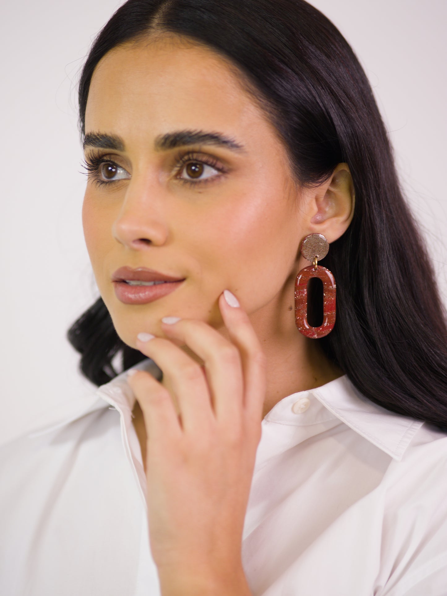 Brincos Ancara Bordeaux