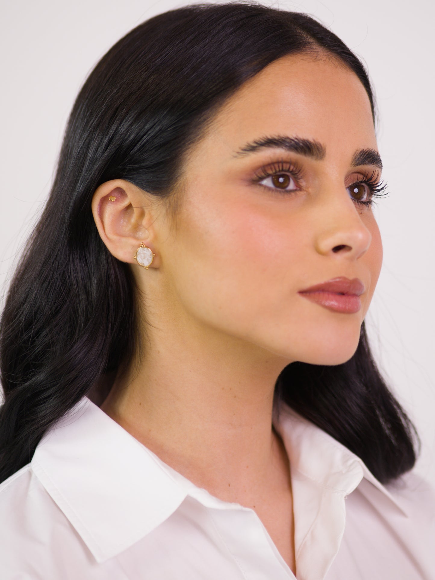 Brincos Atenas Pérola