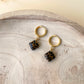 Argolas Bari Preto & Dourado