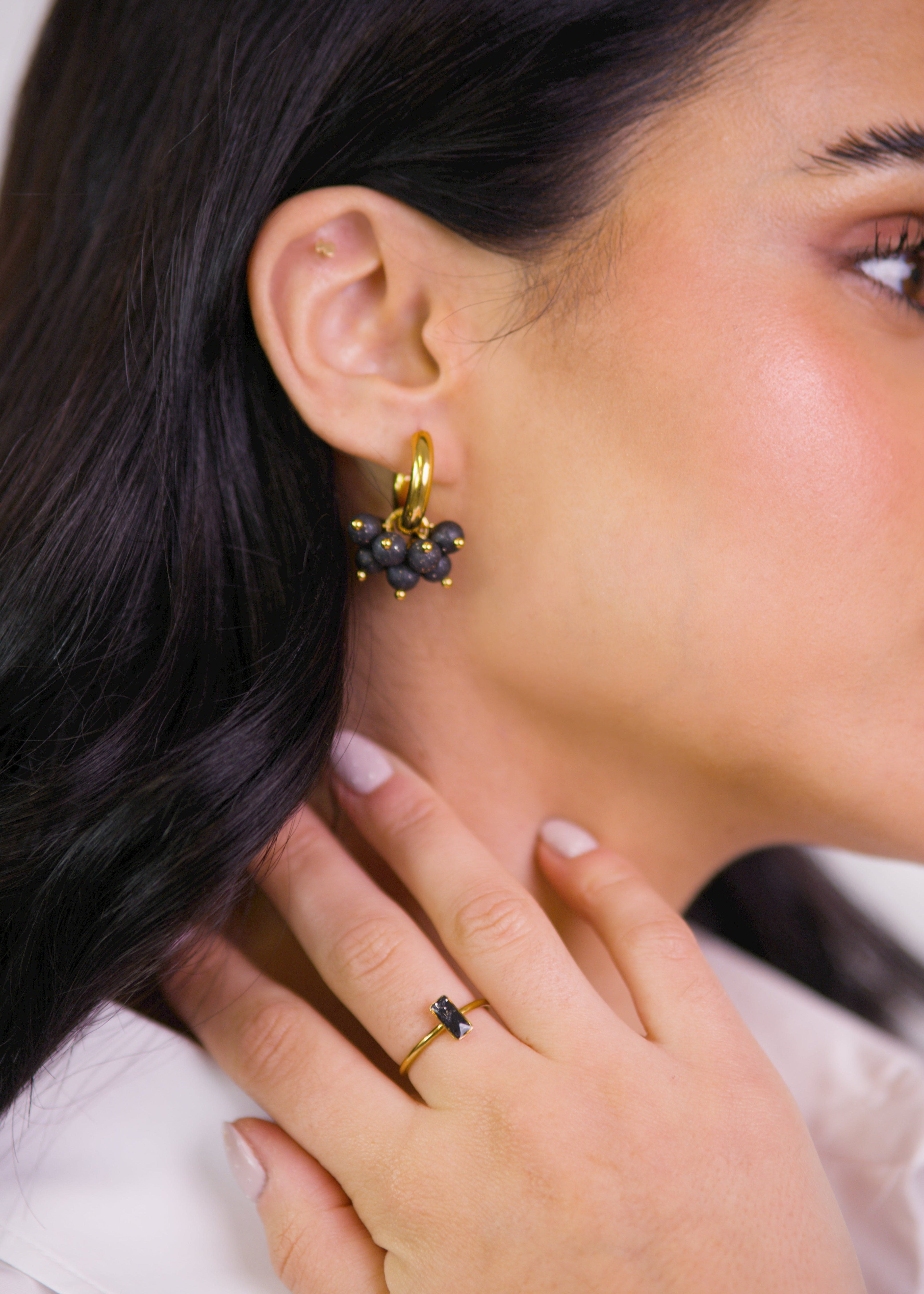 Argolas Toscane Preto